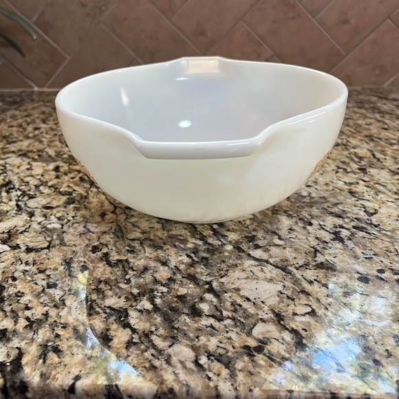 Pyrex Butterfly Gold Cinderella 2-1/2 Qt Mixing Bowl #443 - Picture 2 of 5